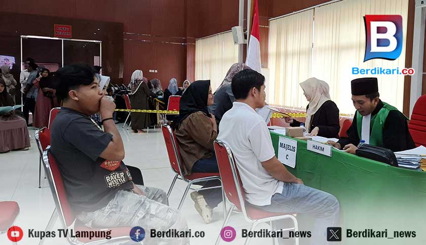 101 Pasangan di Bandar Lampung Ikut Sidang Isbat Nikah