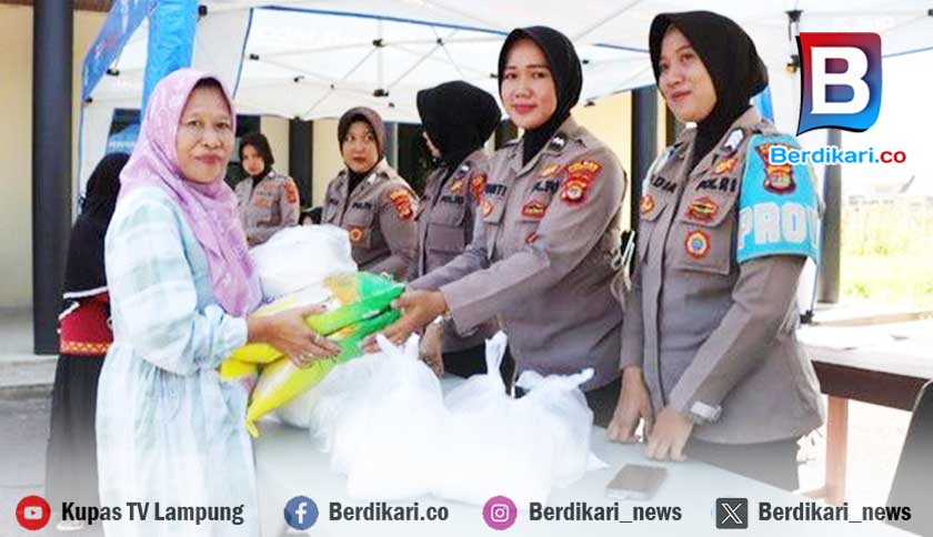 12 Ton Beras SPHP Digelontorkan dalam GPM di Pesawaran