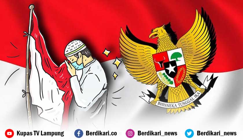 15 Anggota Khalifatul Muslimin di Metro Lampung Ikrar Setia NKRI