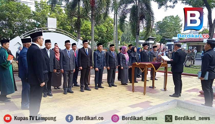 18 Pejabat Tinggi Pemkot Metro Dirolling