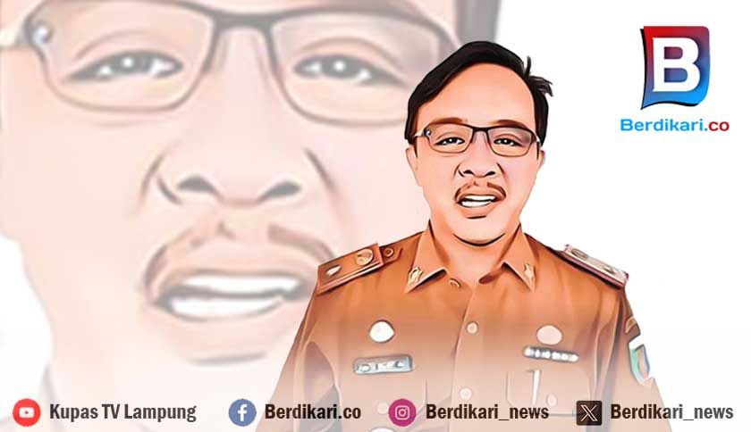 Agus Nompitu Kembali Jabat Kadisnaker Lampung