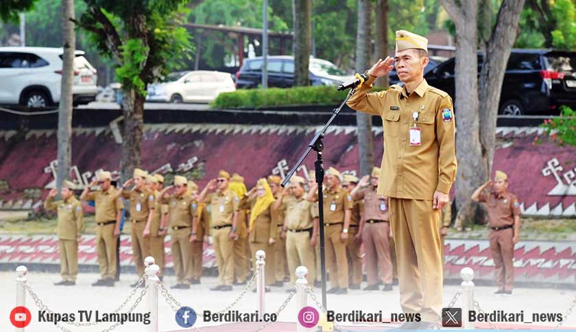 Apel Mingguan, Pemkab Lampung Selatan Tekankan Evaluasi Kinerja dan Percepatan Program Pembangunan