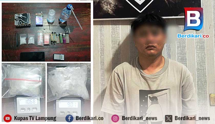 Banting Setir, Pecatan Polisi di Mesuji Jadi Bandar Sabu