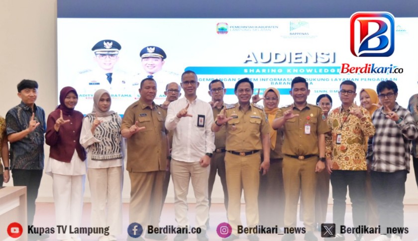 ‎Bappenas Belajar ke Lampung Selatan, Sistem PBJ Digital Pemkab Jadi Sorotan Nasional