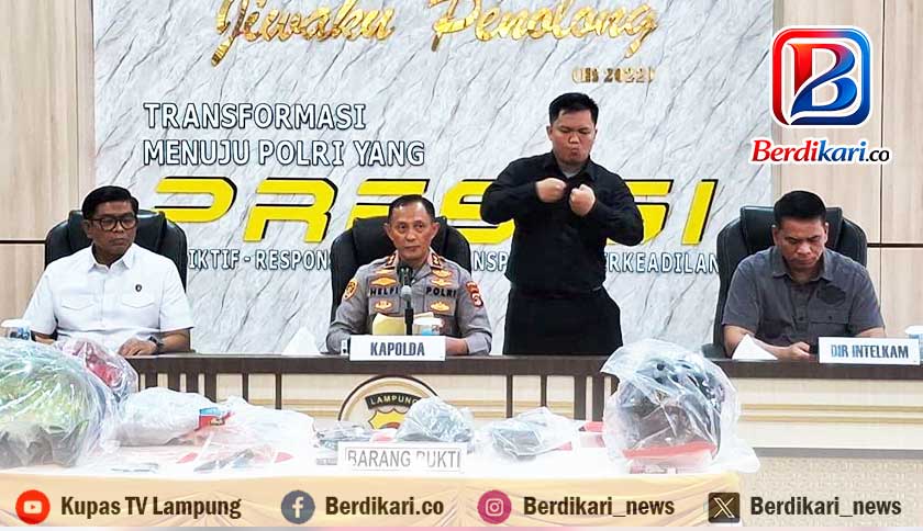 Begal Penembak Polisi di Lampung Tewas