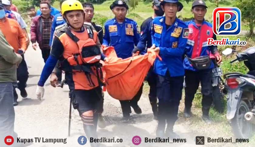 Bocah Hanyut di Sungai Campang Raya Ditemukan Meninggal