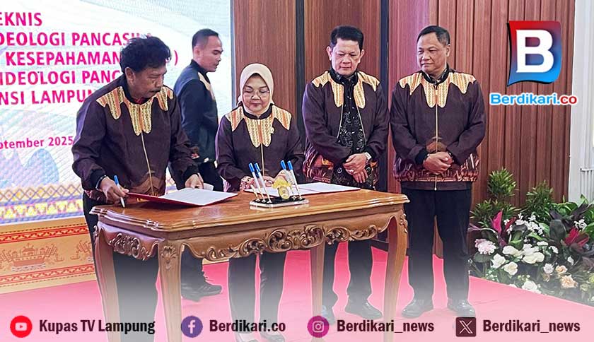 BPIP RI - DPRD Lampung Teken MoU, Perkuat Implementasi Nilai Pancasila di Daerah