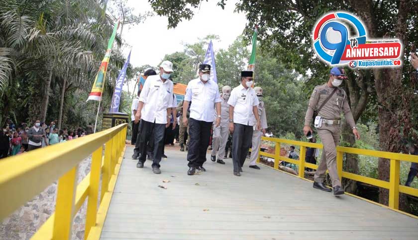 Bupati Dawam Pantau Simulasi Sekolah Tatap Muka di Lamtim