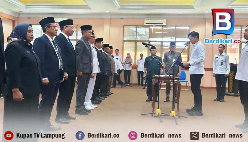 Bupati Lampung Selatan Rombak Sejumlah Pejabat Struktural