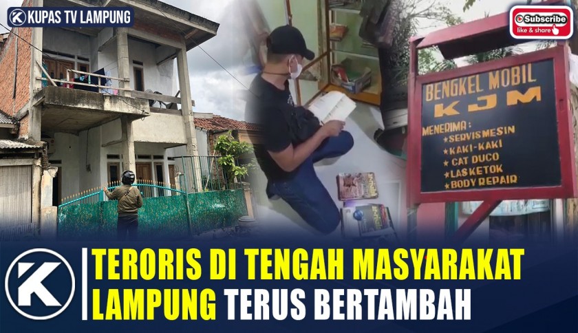 Densus 88 Kembali Amankan Terduga Teroris di Lampung