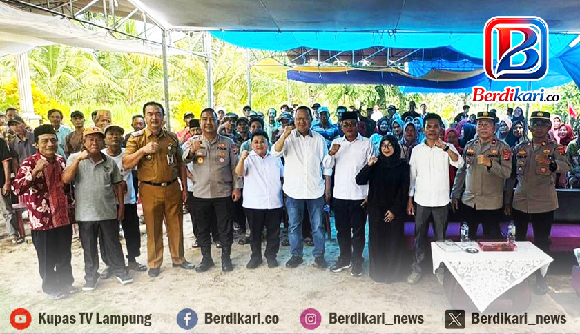 Dirbinmas Polda Lampung Sosialisasikan Call Center 110 di Pesisir Barat