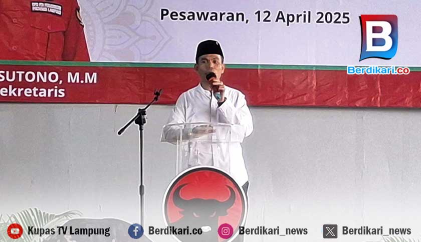 Dr. Donald Sihotang Ingatkan Kader PDI-P Lampung Menangkan PSU Pesawaran