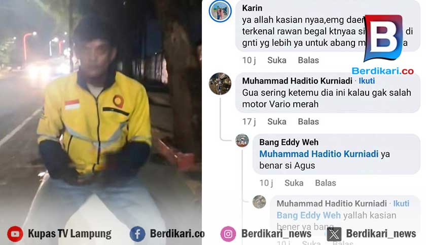 Driver Ojol Asal Pesawaran Ngaku Dibegal di Lamsel