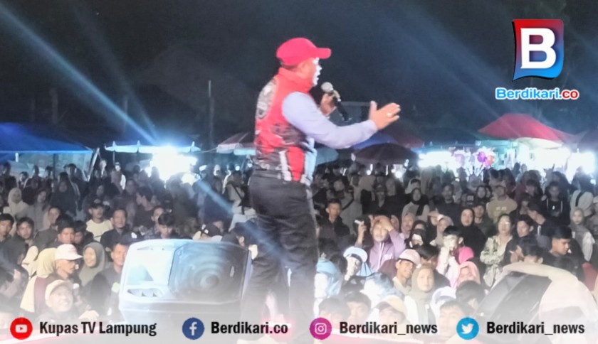 Hadiri Pesta Rakyat, Parosil Mabsus Ajak Masyarakat Pilih Ardjuno di Pilgub Lampung