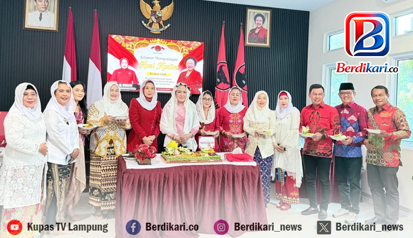 Hari Kartini, PDI-P Lampung Perkuat Pendidikan Politik dan Ketahanan Pangan