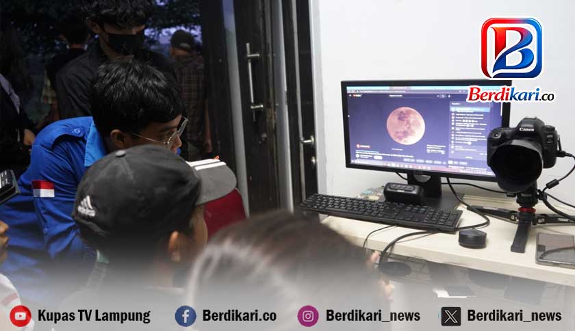 Itera Siapkan Pengamatan Gerhana Bulan Total Gunakan Empat Teleskop