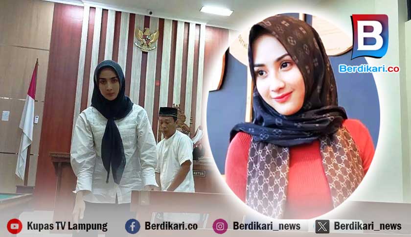 Jaksa Tolak Pledoi Selebgram Cantik Adelia Putri Salma