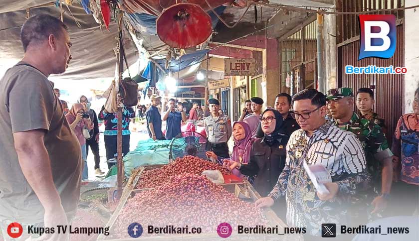 Jelang Nataru, Harga Cabai dan Bawang di Metro Merangkak Naik