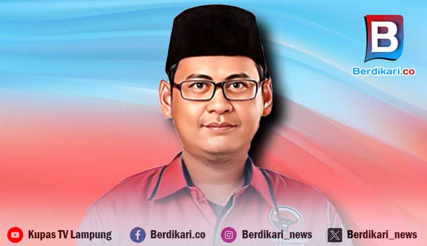 Kader PDI Perjuangan Berharap Umar Ahmad Duet dengan Ridho Ficardo di Pilgub Lampung 2024