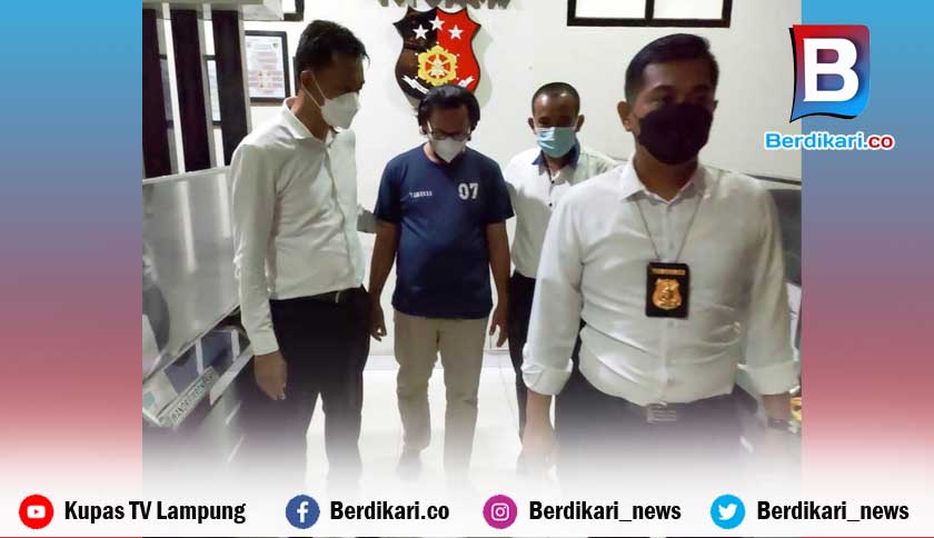 Kades Gunung Besar Lampura Ditahan Kasus Dugaan Korupsi DD