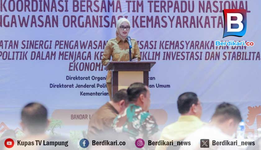 Lampung Punya 10.336 Organisasi Kemasyarakatan Berbadan Hukum