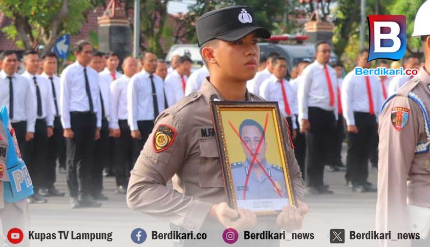 Langgar Disiplin Berat, Aipda AY Dipecat Tidak Hormat dari Polresta Bandar Lampung
