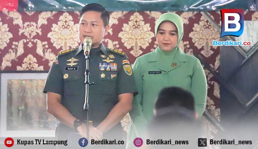 Letkol Inf Rizky Kurniawan Jabat Dandim 0422/Lampung Barat