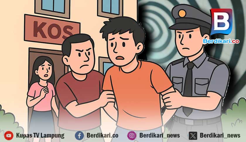 Mahasiswa di Pringsewu Curi dan Koleksi Pakaian Dalam Teman-teman Kampus