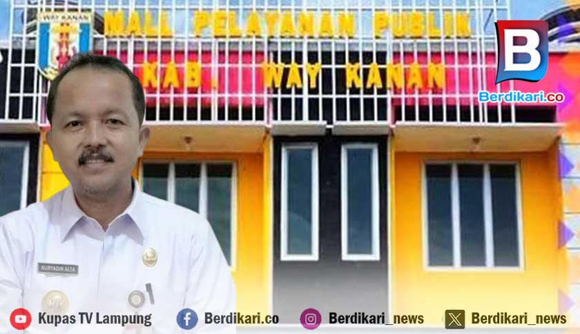 Mal Pelayanan Publik Kabupaten Way Kanan Resmi Beroperasi