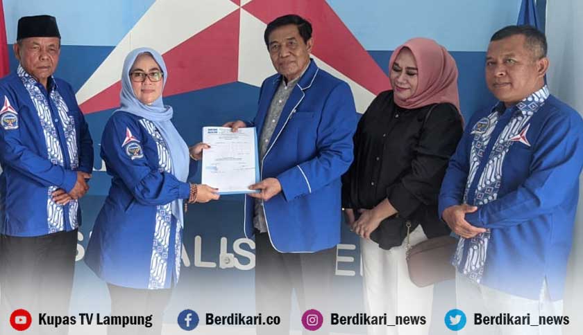 Mantan Bupati Lambar I Wayan Dhirpa Daftar Bacabup di Demokrat