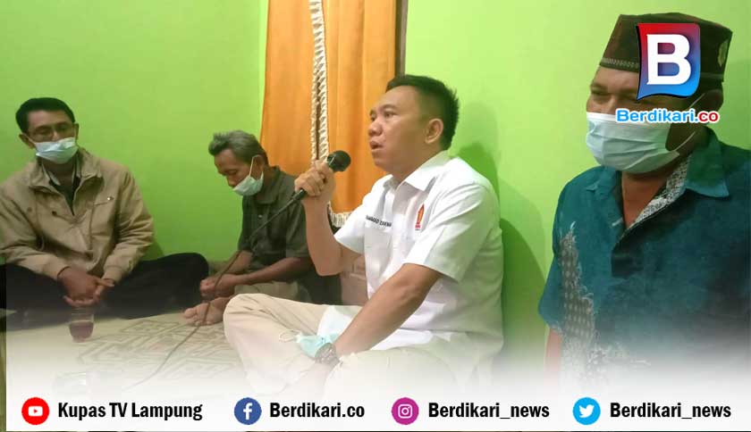 Masa Reses, Mohammad Zakwan Turun Serap Aspirasi Warga Wilayah Dapil III Lamtim 