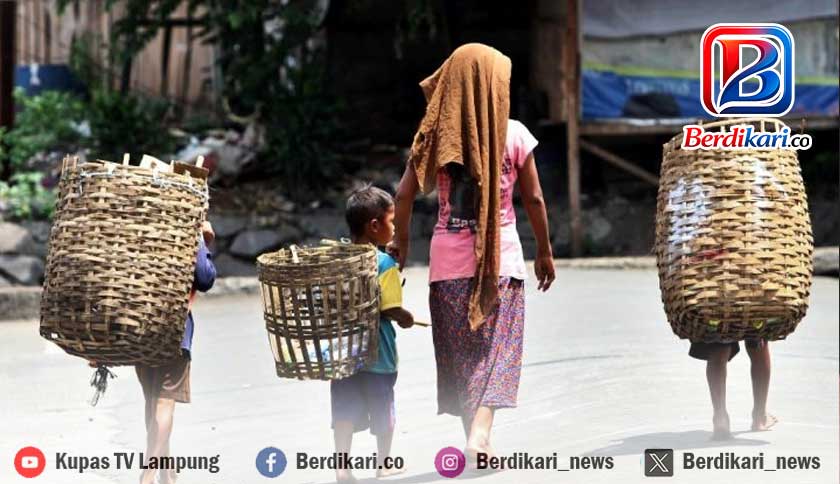 Meski Masuk Tujuh Besar Nasional, Angka Kemiskinan Lampung Kian Menyusut
