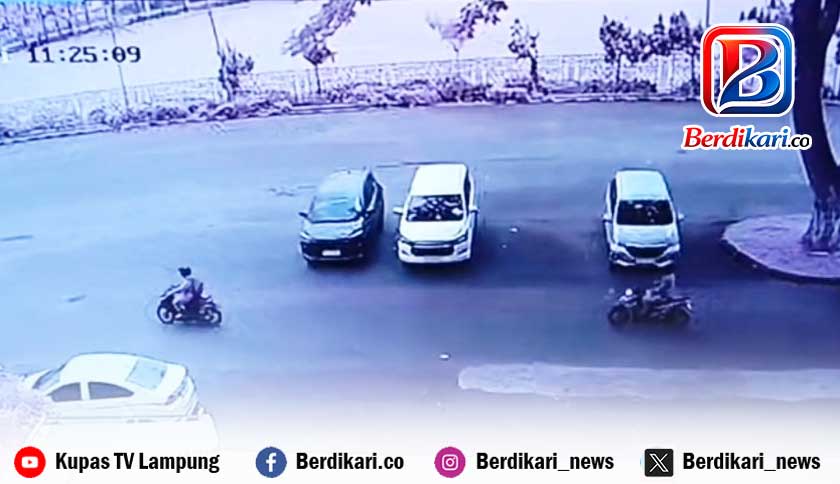 Motor Jurnalis Dicuri di Lingkungan Kantor Gubernur Lampung