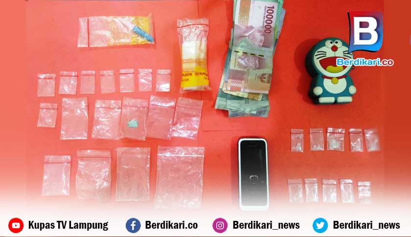 Pakai Sabu, Pasutri di Mesuji Diamankan Polisi