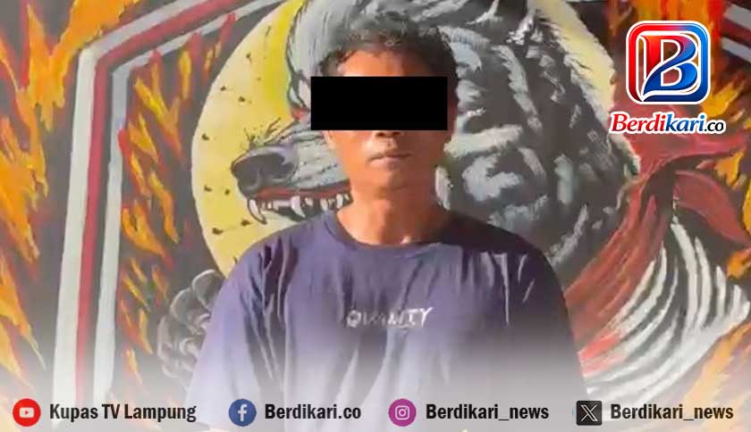 Pembobol Rumah Lansia di Lamteng Ditangkap Usai 6 Tahun Buron