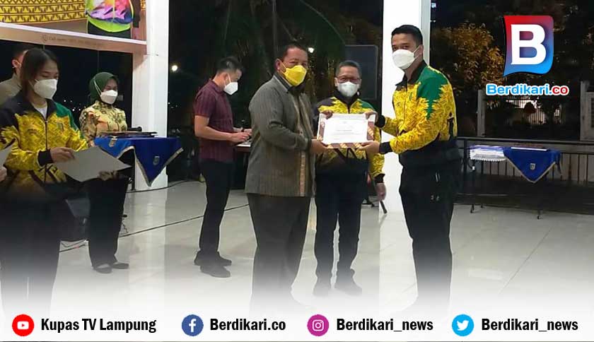 Pemprov Lampung Beri Hadiah untuk Atlet Berprestasi PON XX Papua, Berikut Besarannya