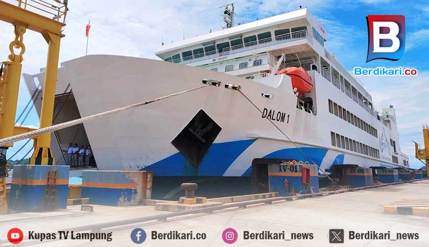 Pemprov Lampung Resmi Luncurkan Kapal Dalom 1