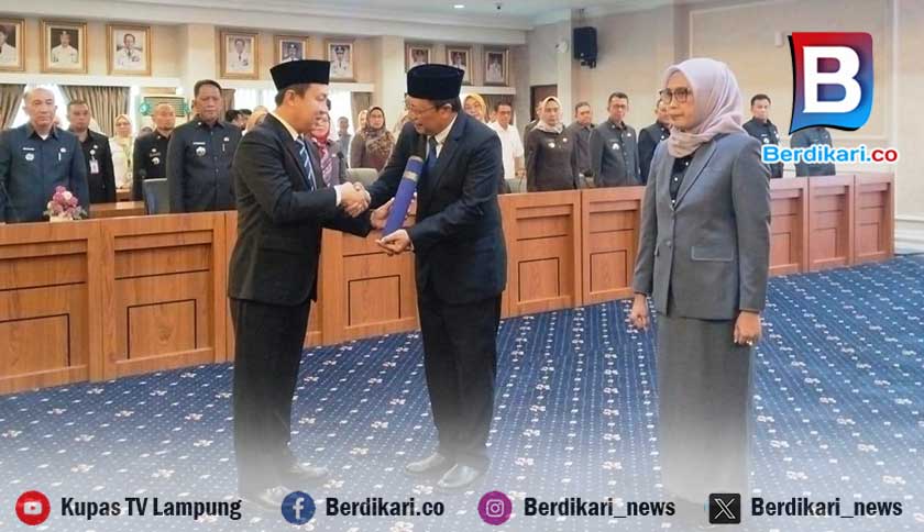Pemprov Lampung Rolling Pejabat Eselon II