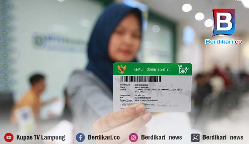 Pendataan Ulang Kemensos, 100 Ribu Peserta BPJS PBI Lampung Dinonaktifkan