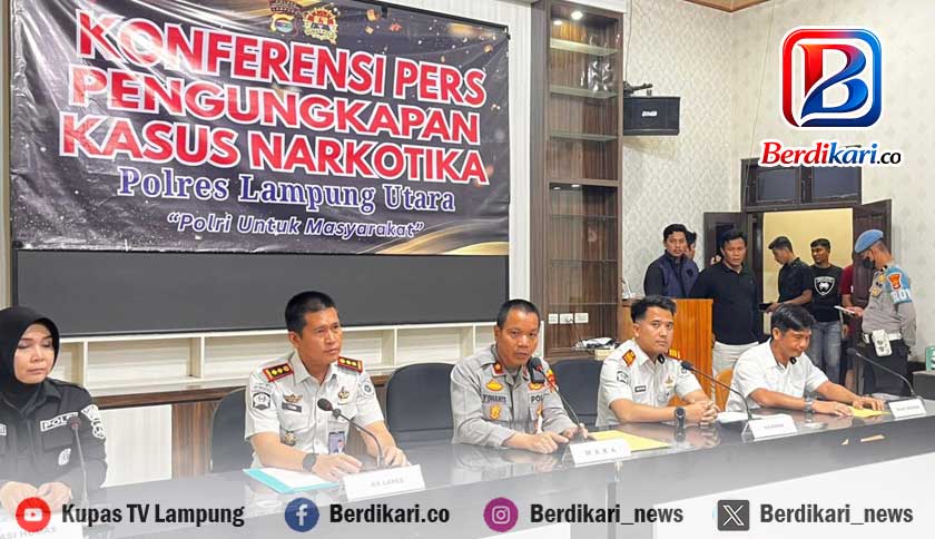 Petugas Baru Rutan Kotabumi Tertangkap Selundupkan 40 Paket Sabu