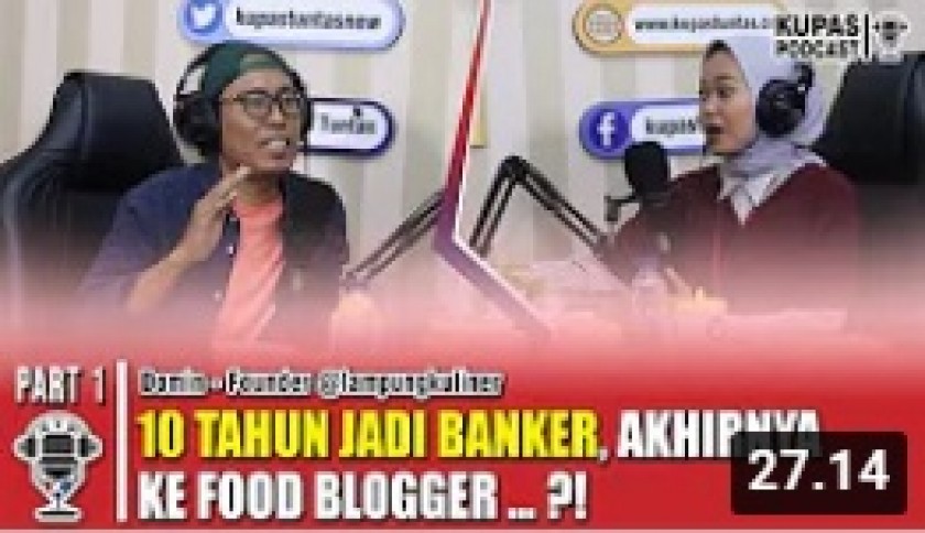 PODCAST - Domin Lampung Kuliner Blak-blakan Review Makanan