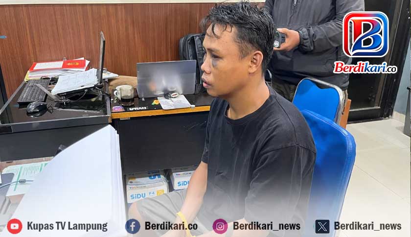 Polisi Ringkus Begal Sadis di Bandar Lampung