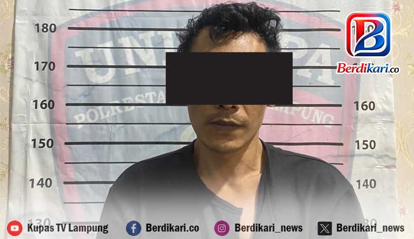Polisi Tangkap Paman Pelaku Pencabulan terhadap Keponakan di Bandar Lampung