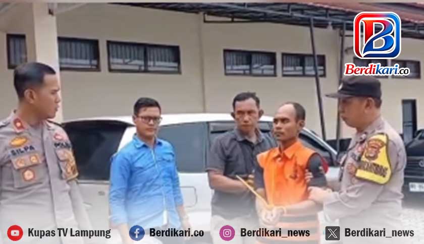 Polisi Tangkap Pelaku Pembacokan Pasutri di Katibung Lampung Selatan 