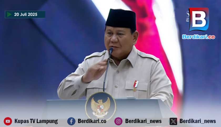 Prabowo Beri 90.000 Hektare Lahan Konservasi Gajah TNWK Lampung