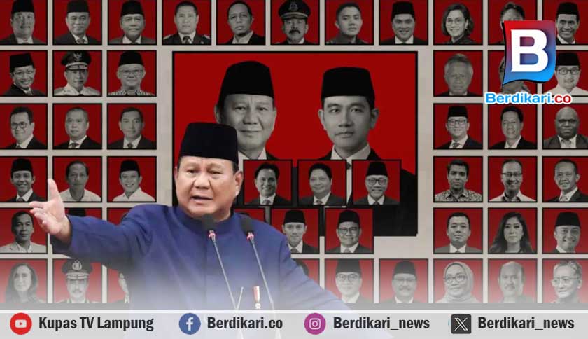 Prabowo Reshuffle 5 Menteri, Ini Rinciannya