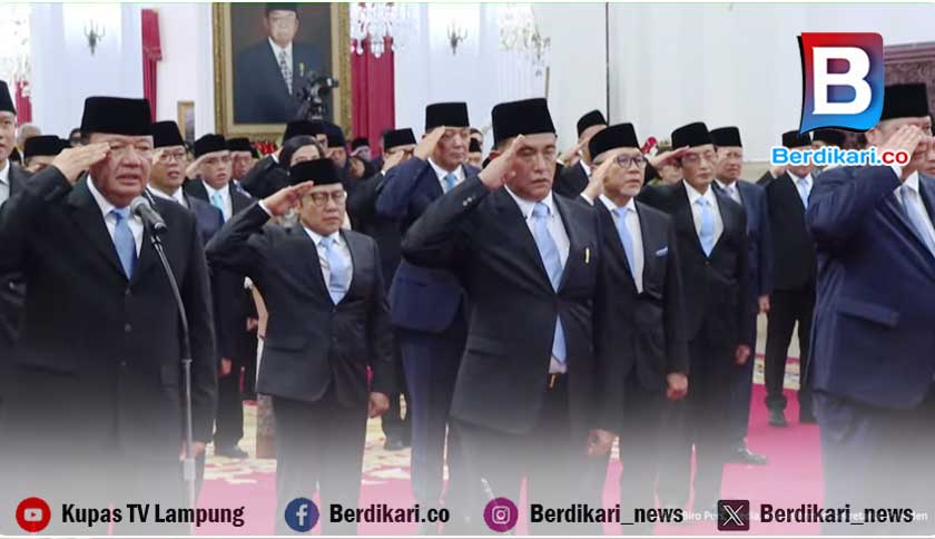 Presiden Prabowo Resmi Lantik Menteri-Wakil Menteri Kabinet Merah Putih, Ini Daftar Lengkapnya
