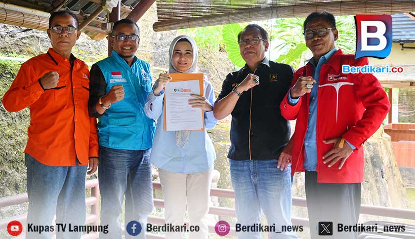 PSU Pesawaran, 4 Partai Non Parlemen Dukung Nanda-Antonius