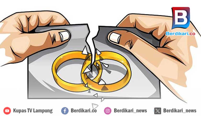 Sebanyak 11.876 Istri di Lampung Ajukan Cerai Selama 2024