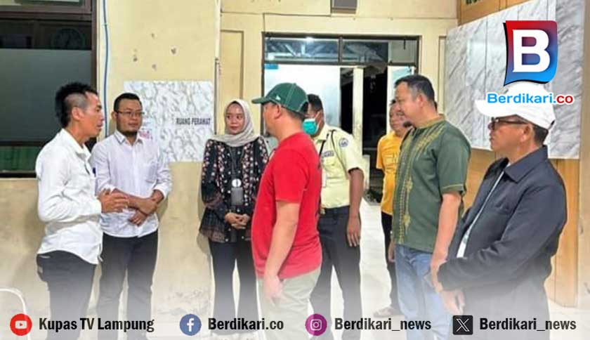 Sekda Mesuji Sidak Malam RSUD Ragab Begawe Caram